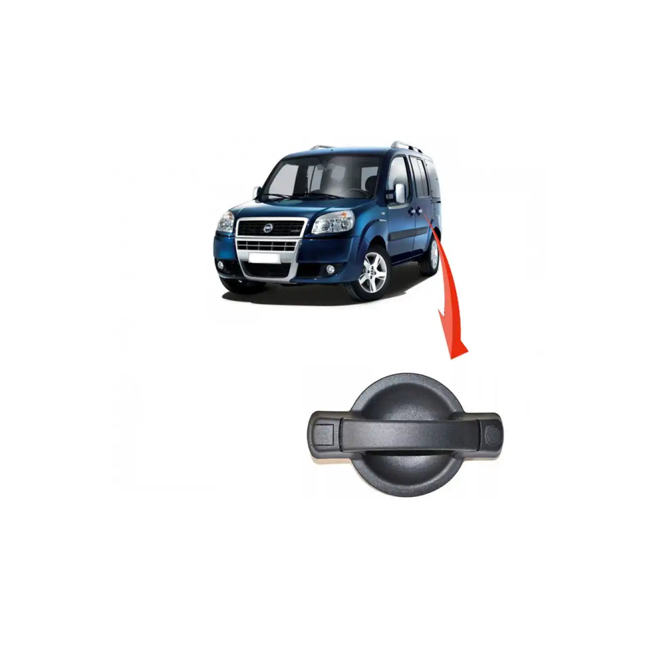 Doblo Kapı Dış Açma Kolu Montaj