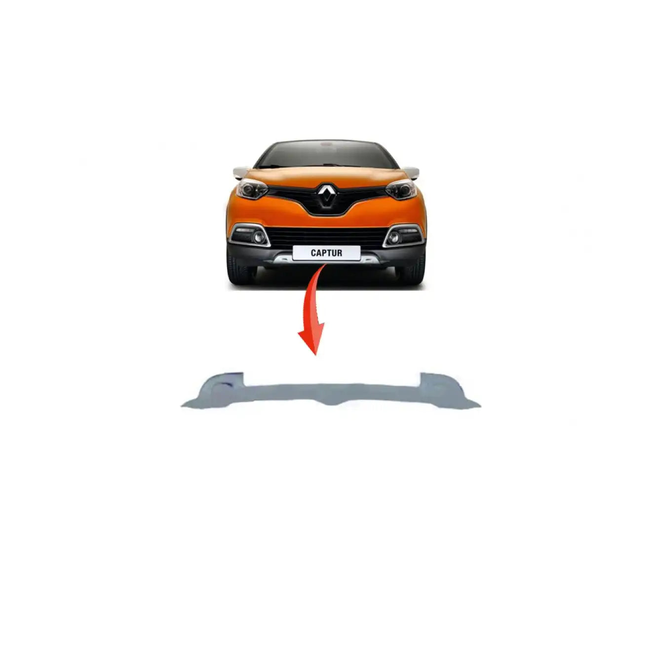 Captur Tampon Spoileri Montaj