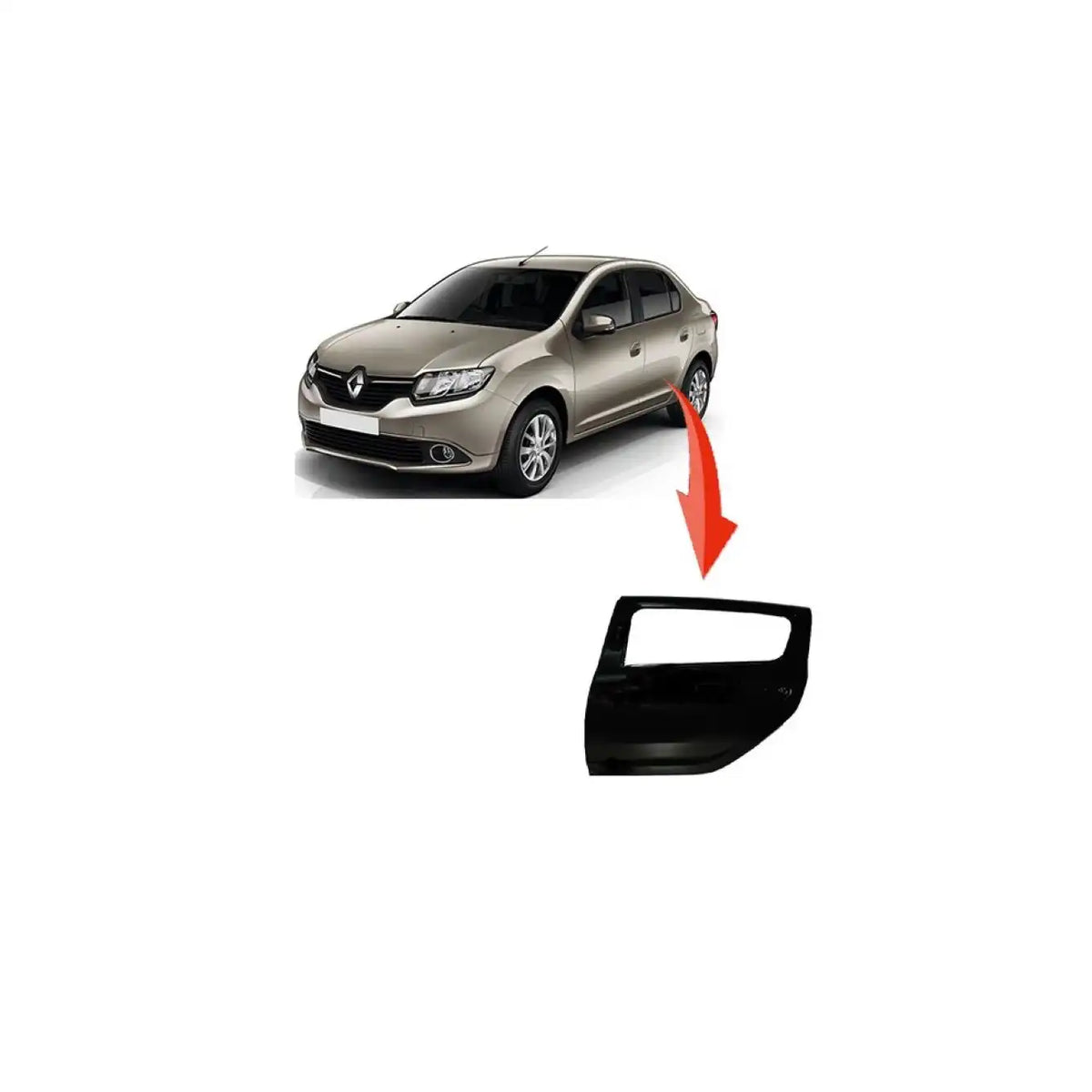 Clio Kapı Komple Montaj