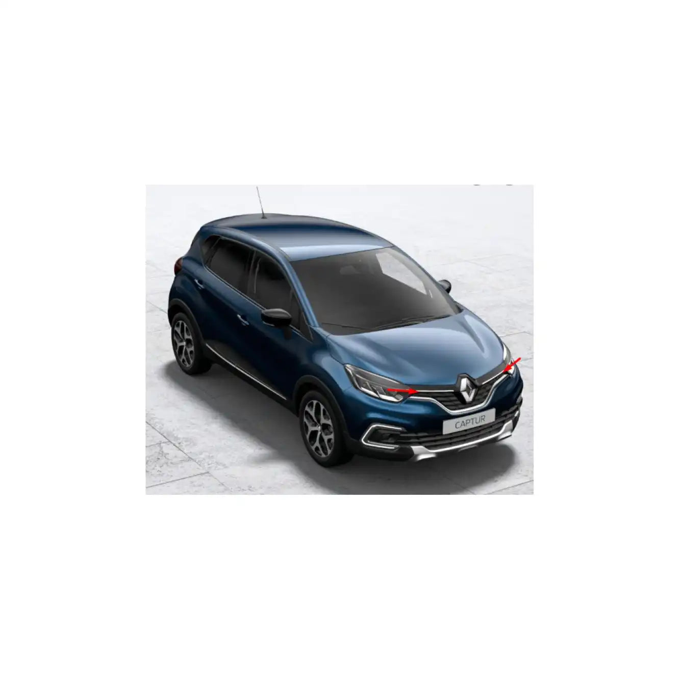 Captur Ön Panjur Çıtası Montaj