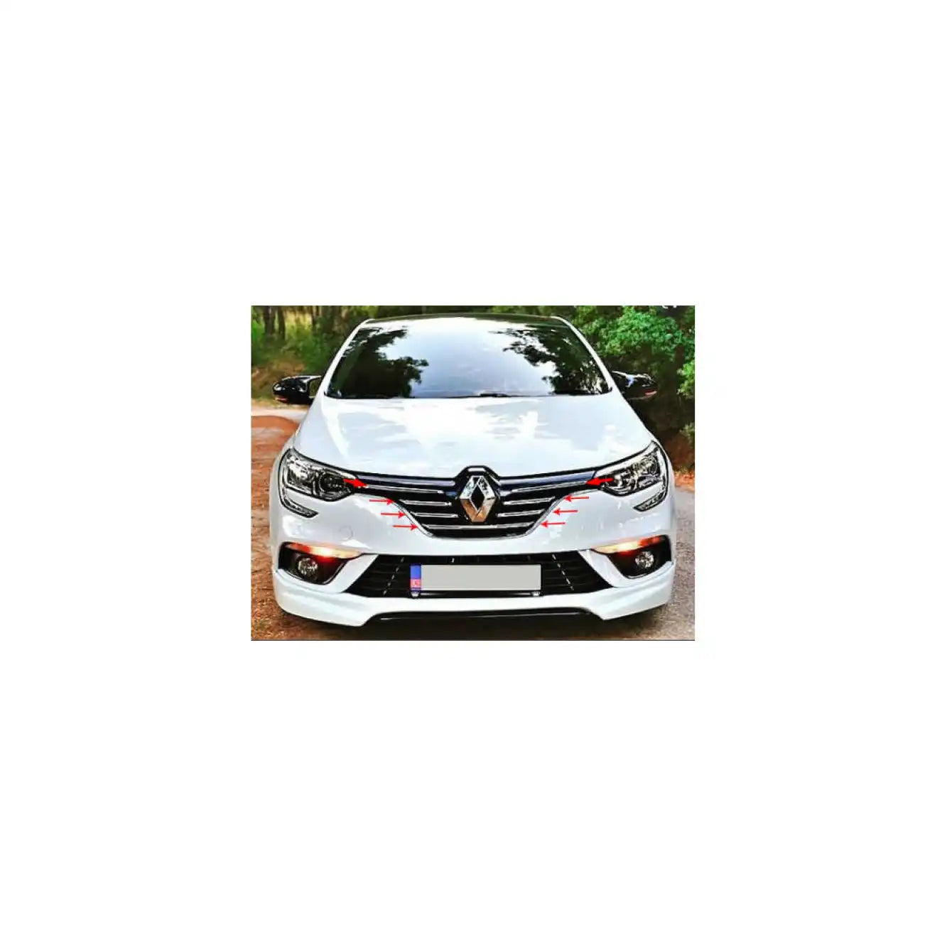 Megane Ön Panjur Çıtası Montaj