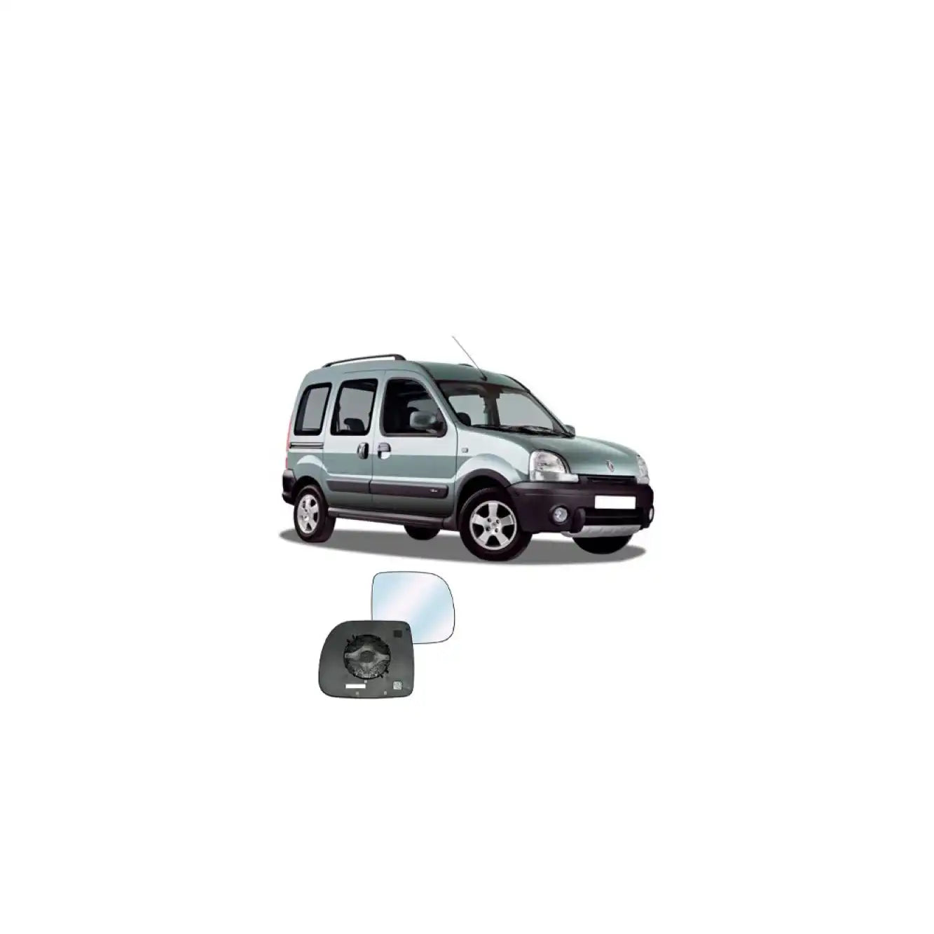 Kangoo Yan Ayna Camı Montaj