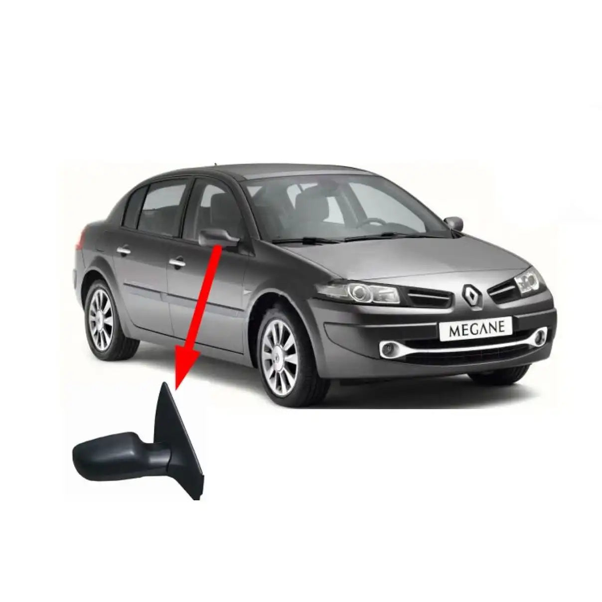 Megane Yan Ayna Montaj