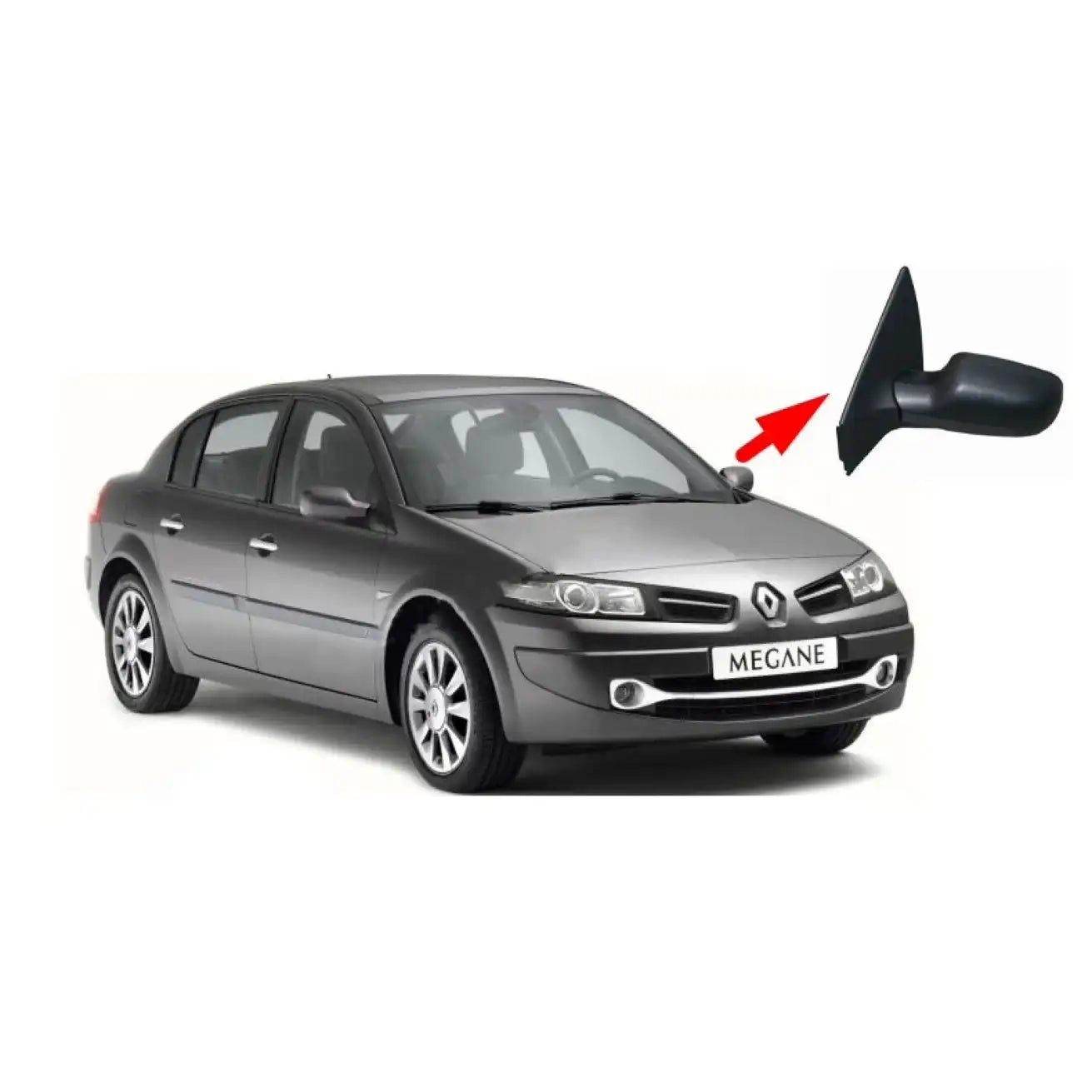 Megane Yan Ayna Montaj