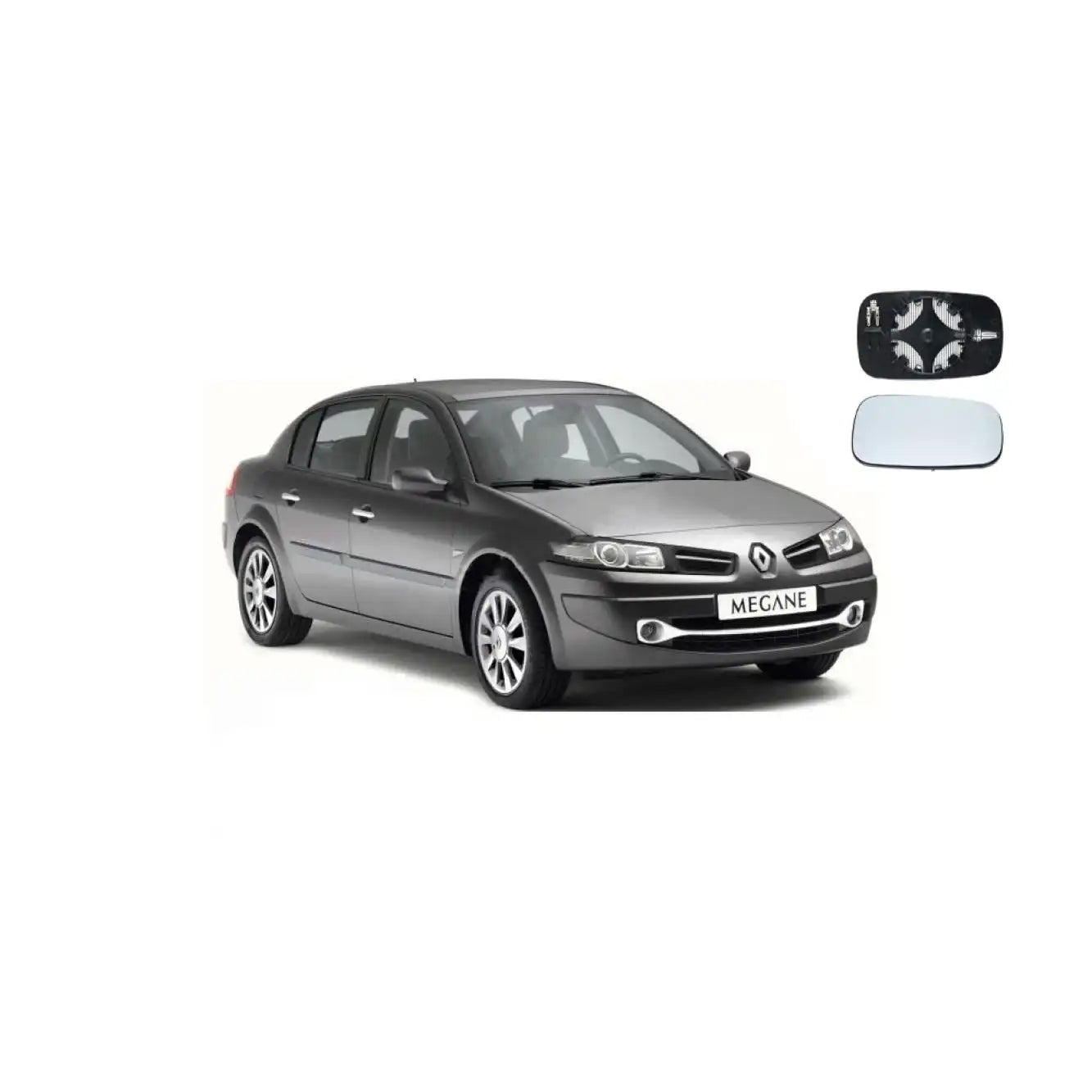 Megane Yan Ayna Camı Montaj