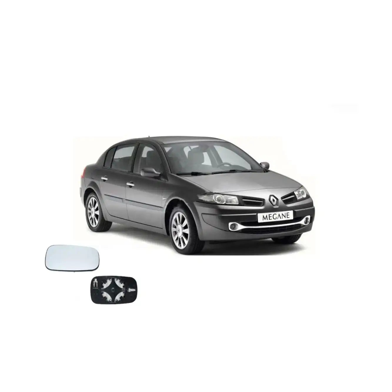 Megane Yan Ayna Camı Montaj