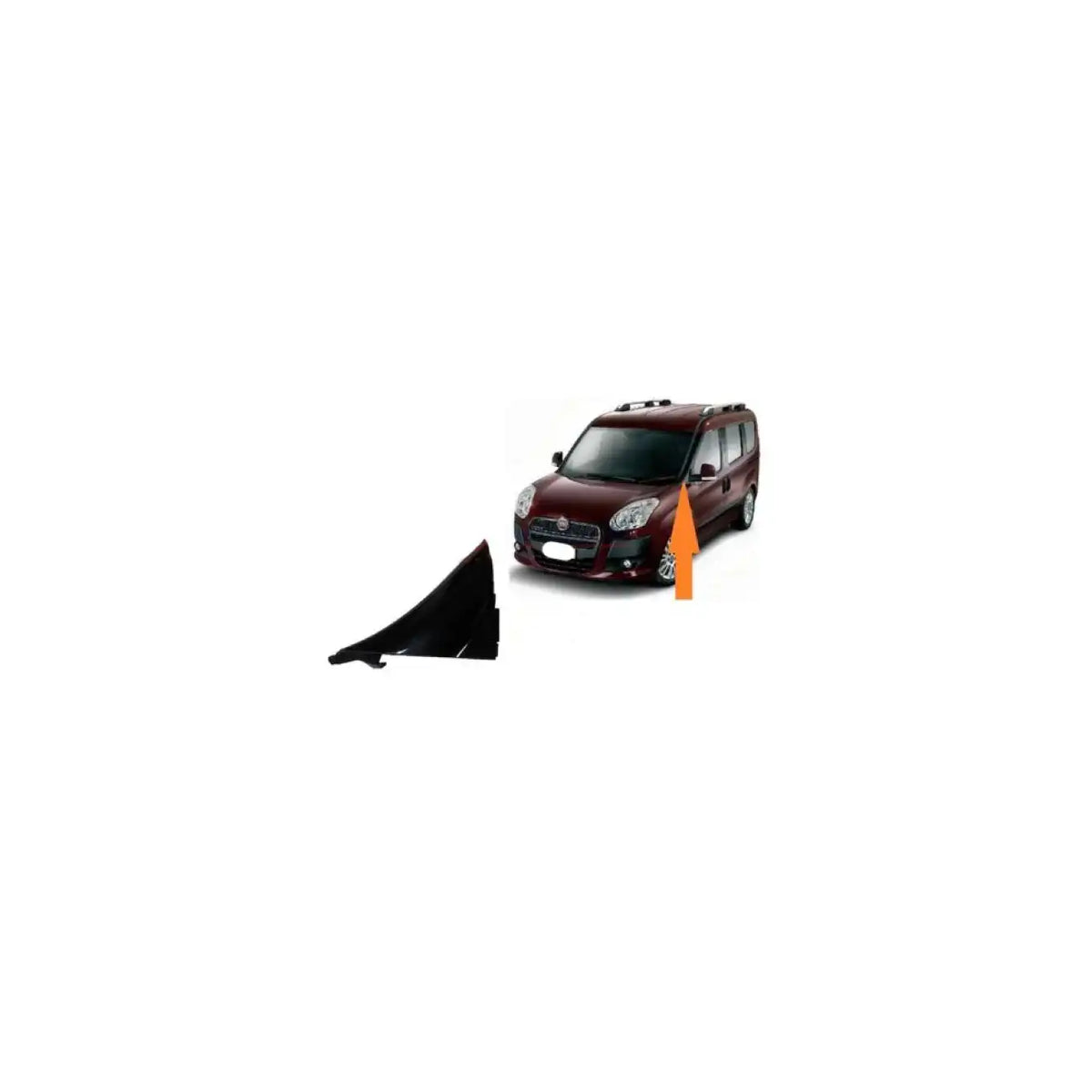 Doblo Kapı Ayna Köşe Plastiği Montaj