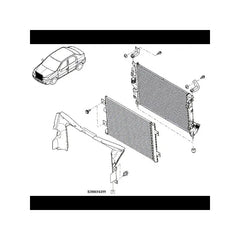 Sandero Radyatör Davlumbazı
