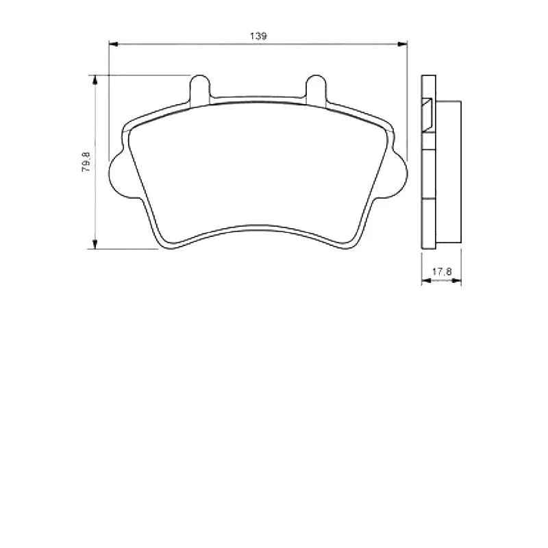 Master Ön Fren Balatası