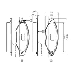 Kangoo Ön Fren Balatası