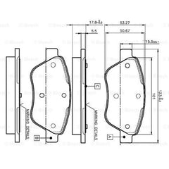 Linea Ön Fren Balatası