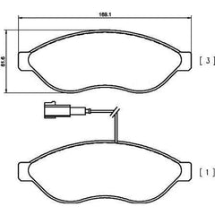Ducato Ön Fren Balatası