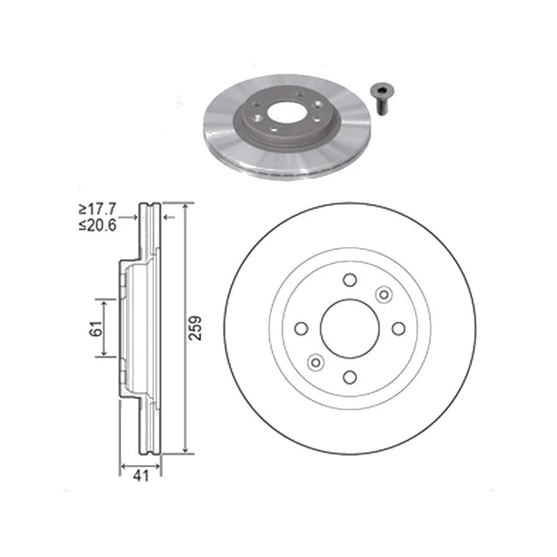 Kangoo Ön Fren Diski