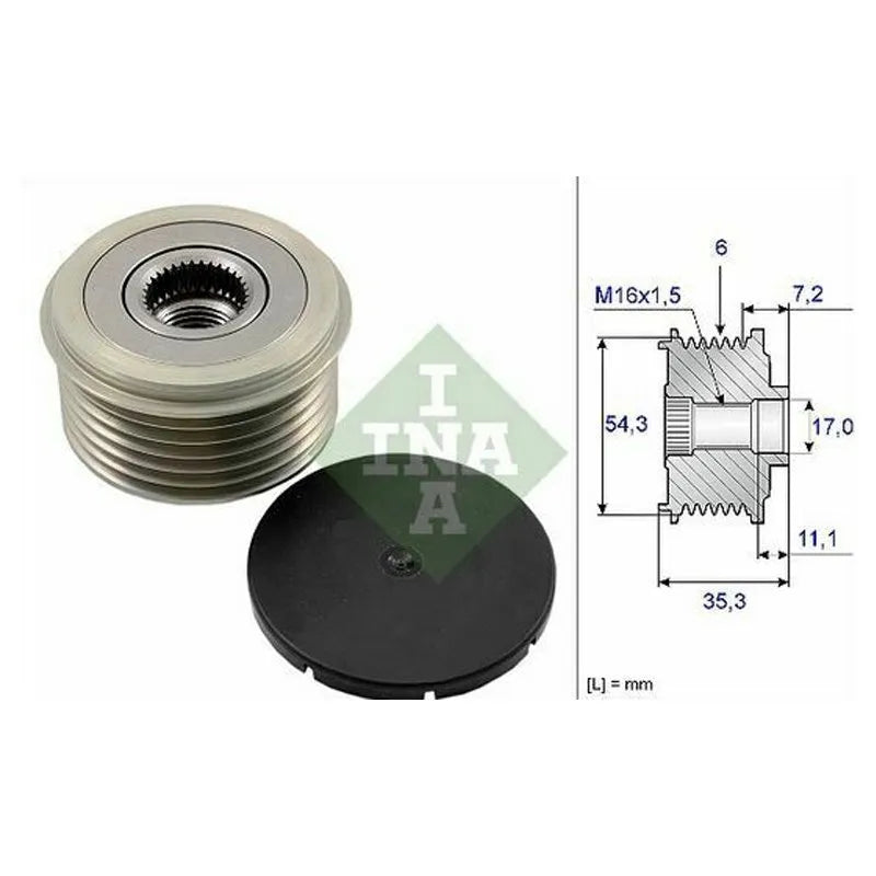 Scudo Alternatör Kasnağı