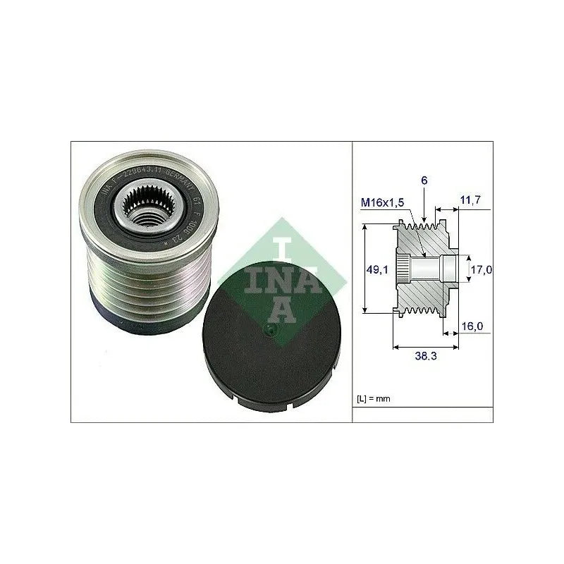 Kangoo Alternatör Kayışı Gergi Bilyası