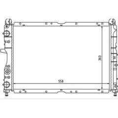 Tipo Motor Su Radyatörü
