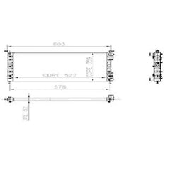 Albea Motor Su Radyatörü