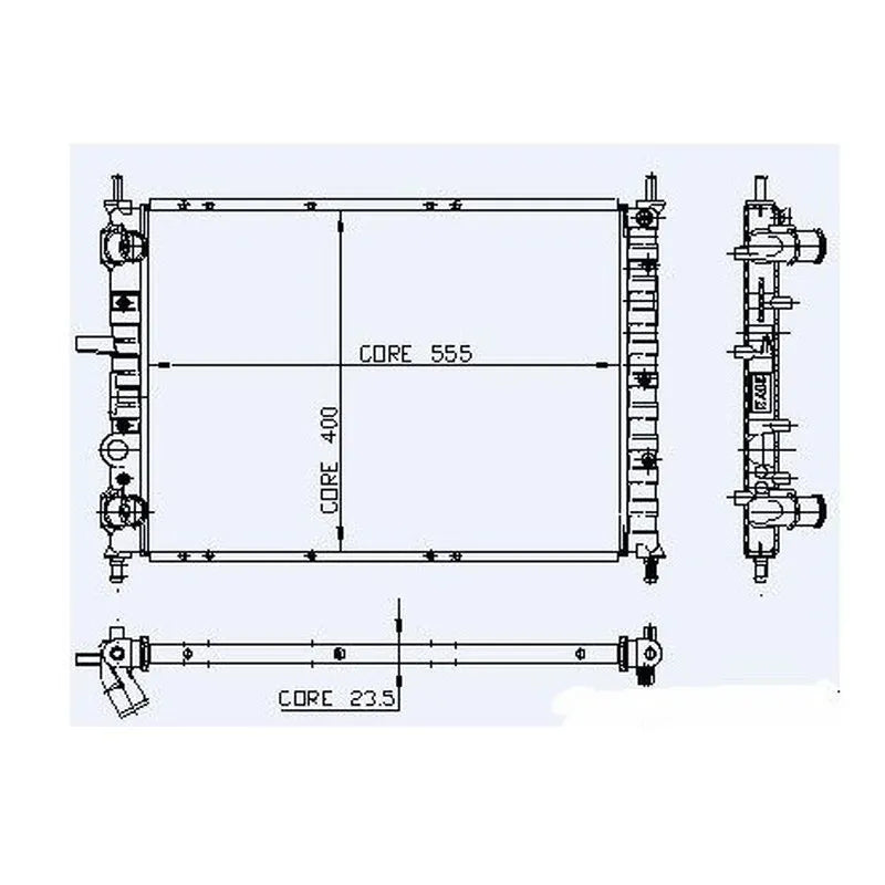 Doblo Motor Su Radyatörü