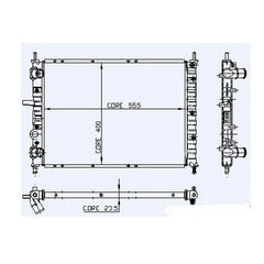 Doblo Motor Su Radyatörü