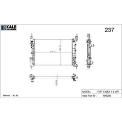 Linea Motor Su Radyatörü
