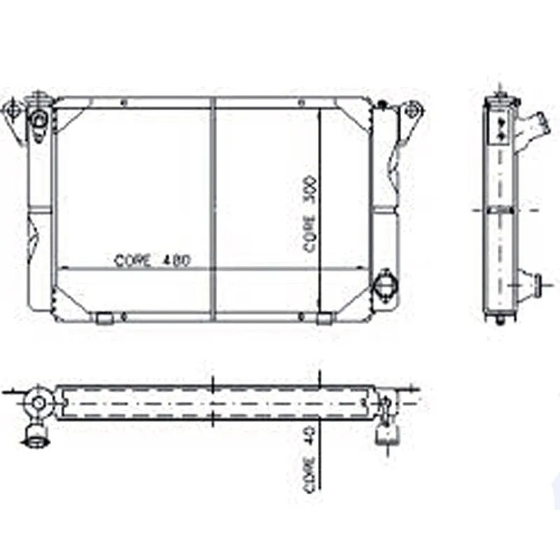 12 Toros Motor Su Radyatörü