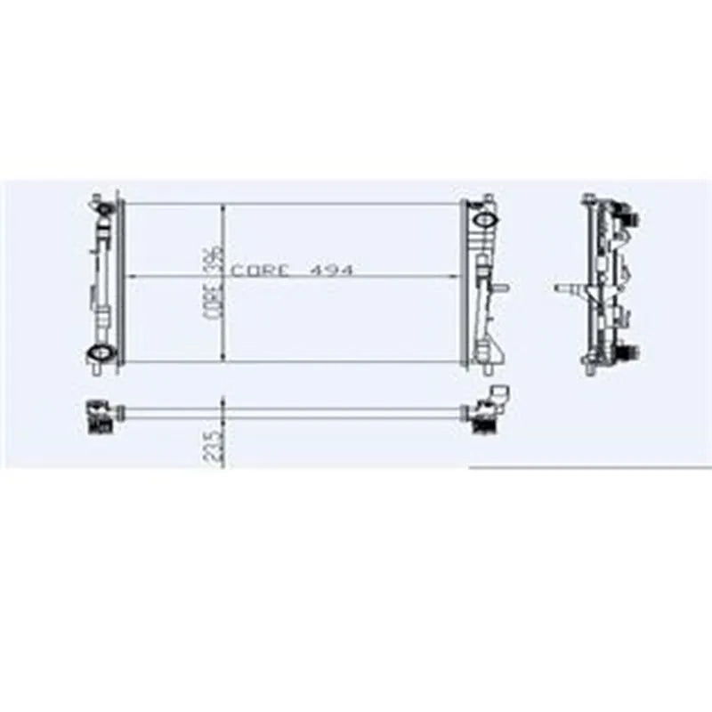 Modüs Motor Su Radyatörü