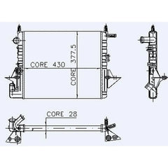 Twingo Motor Su Radyatörü