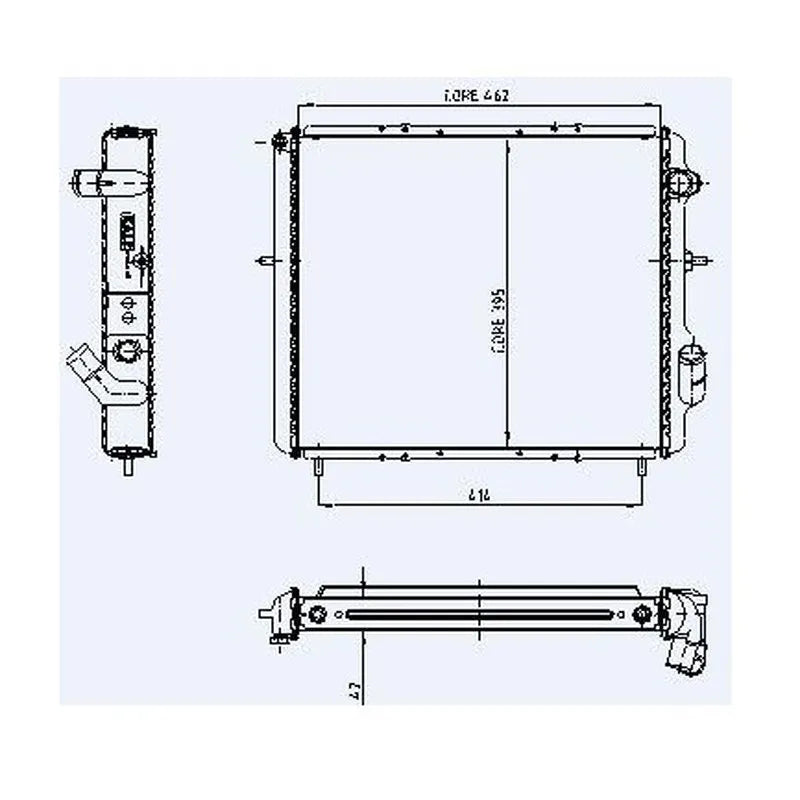 Clio Motor Su Radyatörü