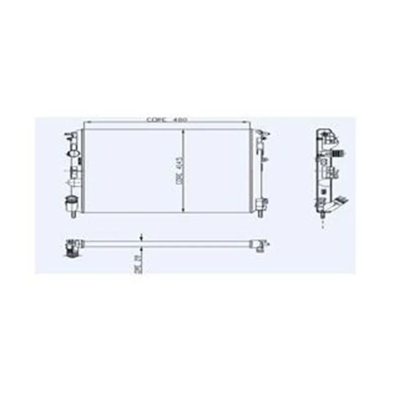 Kangoo Motor Su Radyatörü