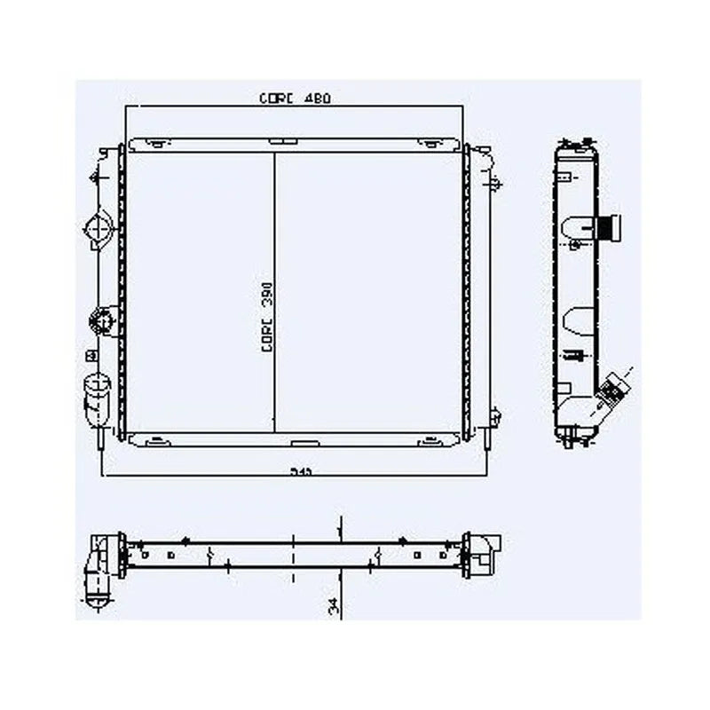 Express Motor Su Radyatörü