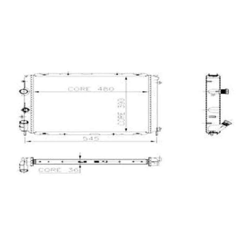 Express Motor Su Radyatörü