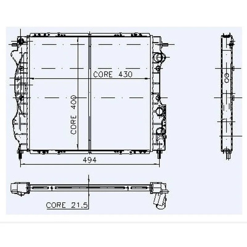 Clio Motor Su Radyatörü