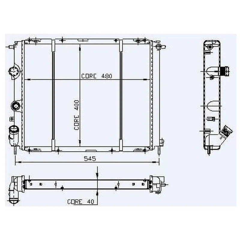 Kangoo Motor Su Radyatörü