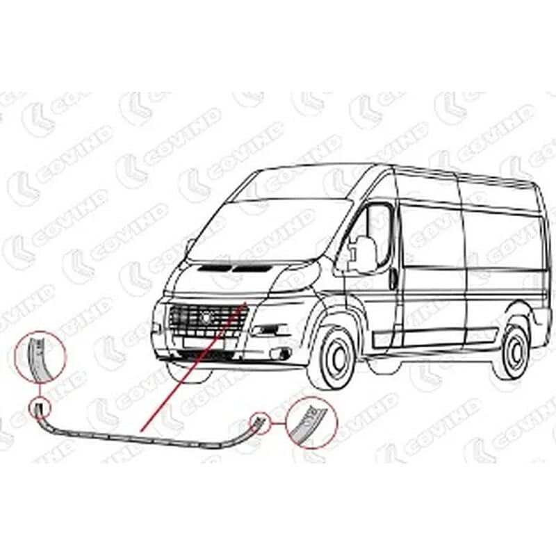 Ducato Ön Tampon İç Destek Sacı