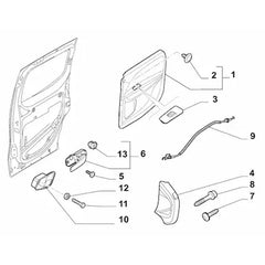 Doblo Kapı Kilit Açma Teli