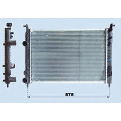 Albea Motor Su Radyatörü 2002-2013 Kale Radyatör 46819261