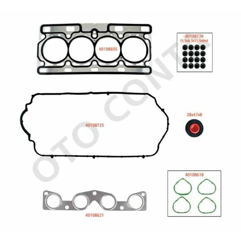 Clio Motor Contası Takım Üst 1990-2012 Oto Conta 7701476731