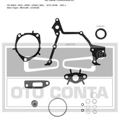 Alfa 159 Motor Contası Takım Alt 2005-2014 