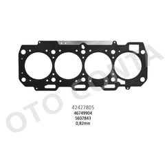 Stilo Silindir Kapak Contası 2003-2006 Oto Conta 55190356