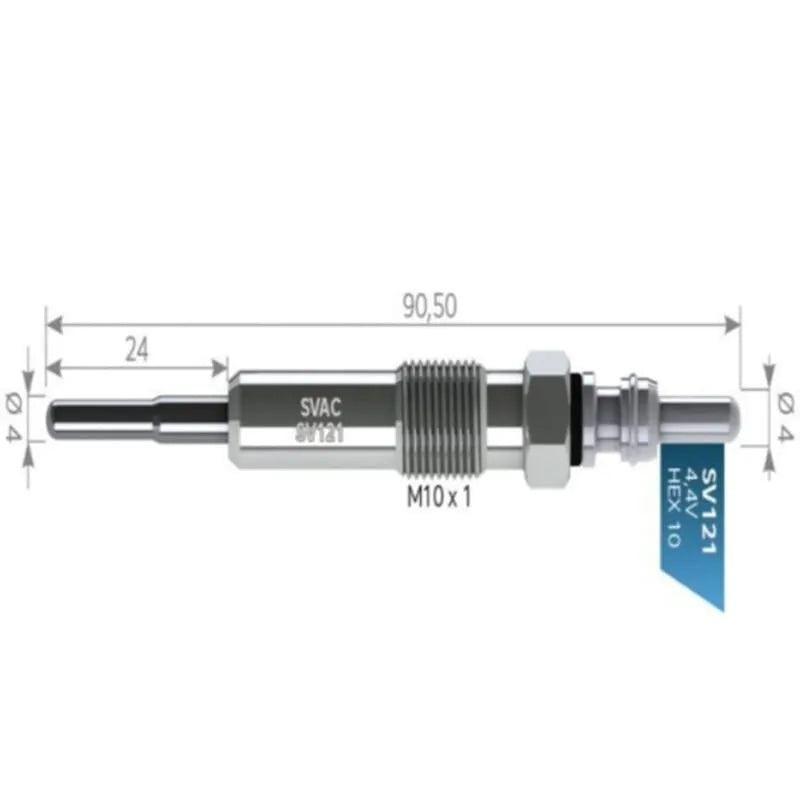 Trafic Kızdırma Bujisi 2012-2019 SVAC SV121