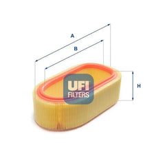 Sandero Hava Filtresi 2008-2018 Ufi 7701047655