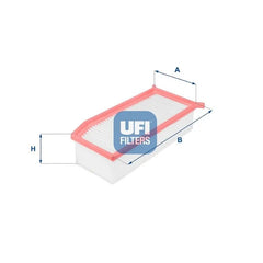 Captur Hava Filtresi 2013-2019 Ufi 165467674R