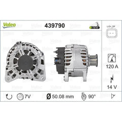 Clio Alternatör 2013-2018 VALEO 439790